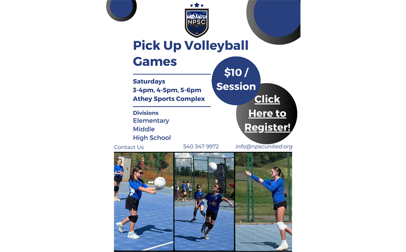 Pick Up Volleyball Games